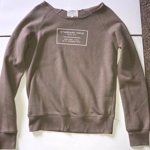 Tan sweatshirt